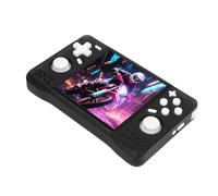 ASHATA Retro Handheld Game Console, 4in HD Screen 1.5GHz RK3326 Portable Gaming Device with Built in 4000mAh Battery, for Home Travel,Boys Girls (64GB)