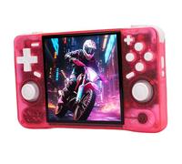 ASHATA Retro Handheld Game Console, 4in HD Screen 1.5GHz RK3326 Portable Gaming Device with Built in 4000mAh Battery, for Home Travel,Boys Girls (64GB)