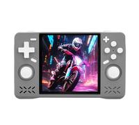 ASHATA Retro Handheld Game Console, 4in HD Screen 1.5GHz RK3326 Portable Gaming Device with Built in 4000mAh Battery, for Home Travel,Boys Girls (128GB)