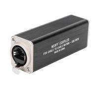 ASHATA RJ45 Coupler, Gold Plated IP68 Water Proof Ethernet LAN Network RJ45 Connector Female to Female for Cat5e Cat6 Cat7 Cat8 Outdoor PoE Cables with Locking Mechanism