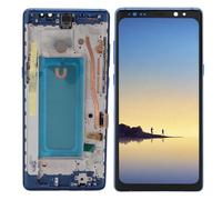 ASHATA Screen Replacement for Note 8 Touch Screen Digitizer Assembly, 6.3 Inch 1440x2960px 522ppi with Frame for Note 10 N9500 N950U N950F N950N N950W (Blue)