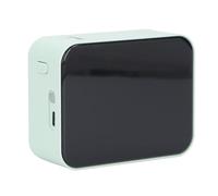 ASHATA Shipping Label Printer, Label Printer, Portable Handheld BT Rechargeable High Speed Chip Multiple Templates Inkless Label Maker for Home Use Office