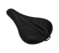 ASHATA Silicone Bike Saddle Cover Universal Fit Comfortable | Padded Soft Touch, All Weather Shield, Easy On, Secure Grip, Standard Seat Sizing