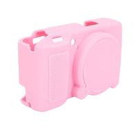 ASHATA Silicone Camera Case, Silicone Digital Camera Protector for GR3 GR3X Anti Slip Anti Scratch Precise Cutouts Easy Access Battery Door Lightweight Protective Case (Pink)