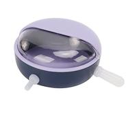 ASHATA Silicone Kitten Nursing Bottle, Biomimetic Pet Milk Feeder for Puppy Rabbit Lamb, Small Animal Feeding Kit (Purple)