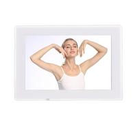 ASHATA Smart Digital Calendar, Smart Family Planner with 10.1 Inch LCD Touchscreen, WiFi Interactive Display Electronic Planner Digital Picture Frame with APP for Family White (UK Plug)