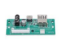 ASHATA Speaker Charging Port Board, USB and Audible Jack, Quick Charging Module for Charge 3 Version TL, Power Board with Excellent PCB Material, Green