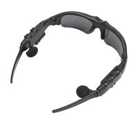 ASHATA Sport Wireless Bluetooth Audio Sunglasses, Open Ear Smart Driving Polarized Sunglasses, Eyesight Protection Handfree Calling Foldable Glasses for Fishing Running Driving(Standard Version)