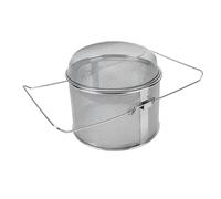 ASHATA Stainless Steel Double Sieve Honey Strainer for Beekeeping | Dual Layer Filtration, Beekeeping Harvest Tool, Rust Resistant Mesh, Home Or Farm, Pure Taste