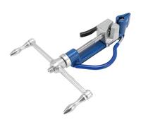 ASHATA Steel Strap Bander Kit Heavy Duty Strapping Tool 8in | Adjustable Tensioner, Precision Cutter Head, Ergonomic Grip, Ratchet Action, Boat Industry Securing