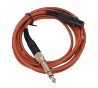 ASHATA Studio Monitor Headphone Replacement Cable 1.8M | Auxiliary Cord, Gold Plated 3.5mm Plug, Noise Canceling, Surround Sound Gaming, Durable Braided Wire