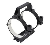 ASHATA Telescope Tube Ring, Aluminum Alloy Optical Tube Clamp with Anti Scratch Velvet Lining and 108mm Dovetail Plate, for 80mm to 90mm Astronomical Telescope