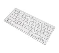 ASHATA Ultra-Slim Wireless Keyboard,Mini 78 Keys Universal Portable Wireless Keyboard for IOS Tablet,OS X, System (italian)