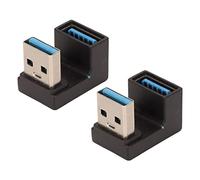 ASHATA USB 3.0 Male to Female Adapter, Aluminum Alloy USB3.0 Extension Cable with 10Gbps Data Transfer, Rapid Heat Dissipation, Plug and Play