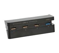ASHATA USB Hub Slim Gaming Console, 4 Port USB 3.1 2.0 USB Extension Hub Slim Edition, Plug and Play