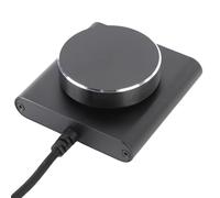 ASHATA USB Volume Control Knob External Media Adjustment Controller, One Click Mute, Computer Speaker External Volume Control for 7 8 10 11 Vista for Android, Plug and Play