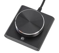 ASHATA USB Volume Control Knob for PC, External Media Adjustment Controller, 360 Degree Rotatable, 1 Touch Mute and Pause Function, Anti Slip Base, Plug and Play
