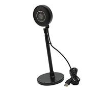 ASHATA USB Webcam, 1080P Noise Reduction Driver Aluminum Alloy HD Webcam for Laptops