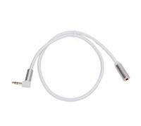ASHATA Versatile 3.5mm Male to Female Sound Cable for Cars, Phones, Tablets - Compact Design with Pure Copper Core for Stable Transmission (1M)