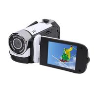 ASHATA Video Camera Camcorder 1080P 16MP, 16X Digital Zoom Vlogging Camera Recorder with 2.4 Inch Color Screen, Fill Light, Anti Shake Camcorders Camera for Travel Growth Record (White)