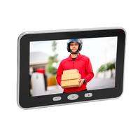 ASHATA Video Doorbell, Smart Visual Doorbell with 5 Inch HD Display 1080P Motion Alert Real Time Notifications for Tuya Smart APP Support 128GB Storage