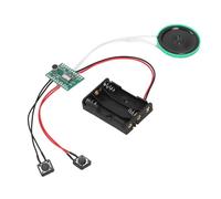 ASHATA Voice Recording Module, 4 Minute Recordable Sound Module Audio Playback Module with 40mm Speaker for Greeting Cards DIY Crafts