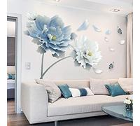 ASHATA Wall Stickers Self-adhesive Wallpaper Convenient Background Decor for Living Room TV Wall Bedroom GS9853 Single Spell [Easy to Use, durable] for Home Decoration
