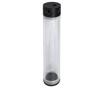 ASHATA Water Cooling Reservoir,Water Cooling Tank 300mm/11.8in Length G1/4 Thread Open Design Acrylic Plastic Material PC Cooling Tank Kit,Computer Water Cooling System