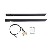ASHATA WiFi 7 Triple Band Wireless Network Card 5.8Gbps Module for 11, 2x2 Antennas Included