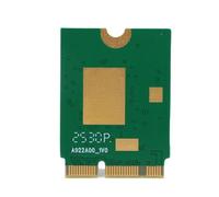 ASHATA WiFi 7 Wireless Card, 6338Mbps 5.4 6G 5G 2.4G Tri Band Desktop PC Network Card, Network Adapter with OFDMA and MU-MIMO Technologies Support for NGFF M.2