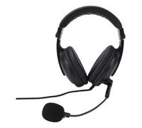 ASHATA Wired USB Over Ear Headset 120° Adjustable | Soft Cushion Headphones for Online Course Examination