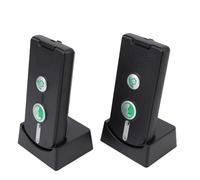 ASHATA Wireless Intercom, IP54 Rainproof One Click Operation Adjustable Volume Long Range Voice Intercom System, for Home Indoor Open Area