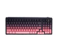 ASHATA Wireless Mechanical Keyboard, 98 Keys 5.0 2.4G USB C Hot Swappable Switches RGB Backlit 85 Keys Compact Gaming Keyboard, with 22 Lighting Modes, for PC (Gradient Pink)