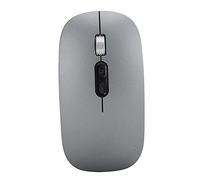 ASHATA Wireless Mouse, 2.4G Dual Mode Ultra-Slim Optical Silent Mouse, Low Power Consumption Wireless Mouse with 1600 DPI for PC, Laptop, Desktop