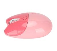 ASHATA Wireless Mouse,2.4G Mini Silent Wireless Mouse,Cute Cartoon Cat Mouse,BT Three Adjustable DPI Ergonomic Mice,Gaming Mouse,for Laptop/PC/Deskbtop (Pink)