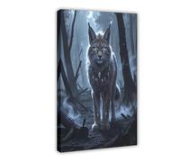 Ashborn Bobcat Prophet Poster Canvas Poster Wall Art Decor Print Picture Paintings for Living Room Bedroom Decoration 16x24inch(40x60cm)