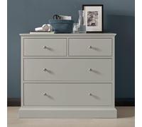 Ashby Soft Grey Chest - 2+2 Drawer