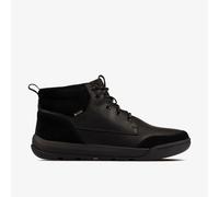 Clarks Mens Ashcombe Hi GORE-TEX Black Warmlined Leather Ankle Boots,Lace