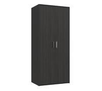 Ashdown 2 Door Wardrobe - Dark Grey