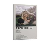 ASHDRUWQHR Body Better by Maisie Peters Poster Canvas Cover Wall Art Print Aesthetic Poster Modern Art Painting for Living Room 20x30inch(50x75cm) Frame-style