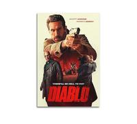 ASHDRUWQHR Diablo Poster Canvas Cover Wall Art Print Aesthetic Poster Modern Art Painting for Living Room 20x30inch(50x75cm) Unframe-style