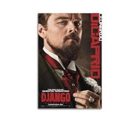 ASHDRUWQHR DJANGO UNCHAINED Poster Canvas Cover Wall Art Print Aesthetic Poster Modern Art Painting for Living Room 08x12inch(20x30cm) Unframe-style