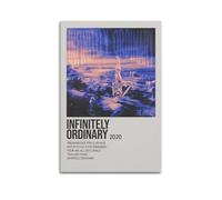 ASHDRUWQHR Infinitely Ordinary by The Wrecks Poster Canvas Cover Wall Art Print Aesthetic Poster Modern Art Painting for Living Room 20x30inch(50x75cm) Unframe-style
