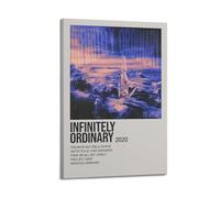 ASHDRUWQHR Infinitely Ordinary by The Wrecks Poster Canvas Cover Wall Art Print Aesthetic Poster Modern Art Painting for Living Room 16x24inch(40x60cm) Frame-style