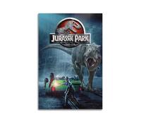 ASHDRUWQHR JURASSIC WORLD2 Poster Canvas Cover Wall Art Print Aesthetic Poster Modern Art Painting for Living Room 16x24inch(40x60cm) Unframe-style