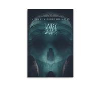 ASHDRUWQHR LADY IN THE WATER2 Poster Canvas Cover Wall Art Print Aesthetic Poster Modern Art Painting for Living Room 20x30inch(50x75cm) Unframe-style