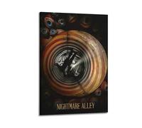 ASHDRUWQHR NIGHTMARE ALLEY1 Poster Canvas Cover Wall Art Print Aesthetic Poster Modern Art Painting for Living Room 12x18inch(30x45cm) Frame-style