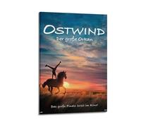 ASHDRUWQHR Ostwind - Der Große Orkan Poster Canvas Cover Wall Art Print Aesthetic Poster Modern Art Painting for Living Room 08x12inch(20x30cm) Frame-style