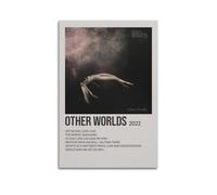 ASHDRUWQHR Other Worlds by The Pretty Reckless Poster Canvas Cover Wall Art Print Aesthetic Poster Modern Art Painting for Living Room 16x24inch(40x60cm) Unframe-style