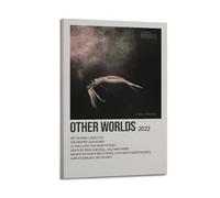 ASHDRUWQHR Other Worlds by The Pretty Reckless Poster Canvas Cover Wall Art Print Aesthetic Poster Modern Art Painting for Living Room 16x24inch(40x60cm) Frame-style